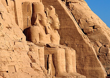 Tempelwächter in Abu Simbel