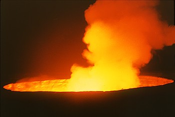 Entstehung des Haleamaumau Kraters, Nov. 1967, © NPS