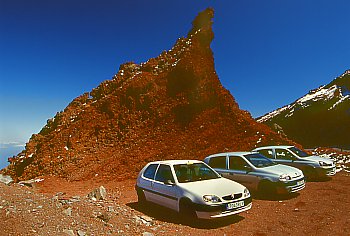 Mirador auf der Strasse zum Roque de los Muchachos