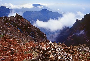 Blick in die Caldera de Taburiente