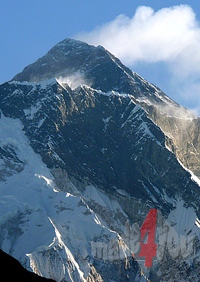 Mount Everest (8848 m), das Dach der Welt