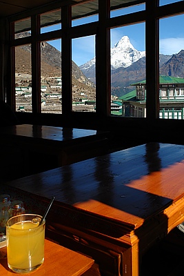 Teehaus in Khumjung