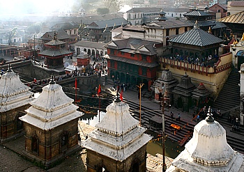 Hindu Verbrennungsstätte Pashupatinath