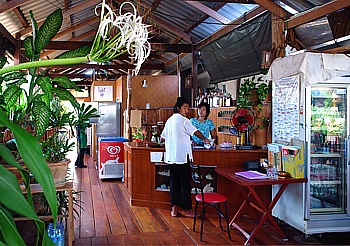 Pfahlbau Restaurant auf Ko Lanta