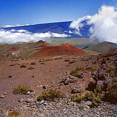Blick vom Mauna Kea Gipfel