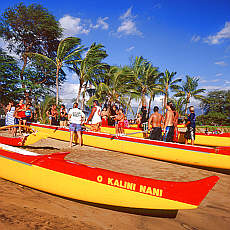 Ruderklub auf Maui
