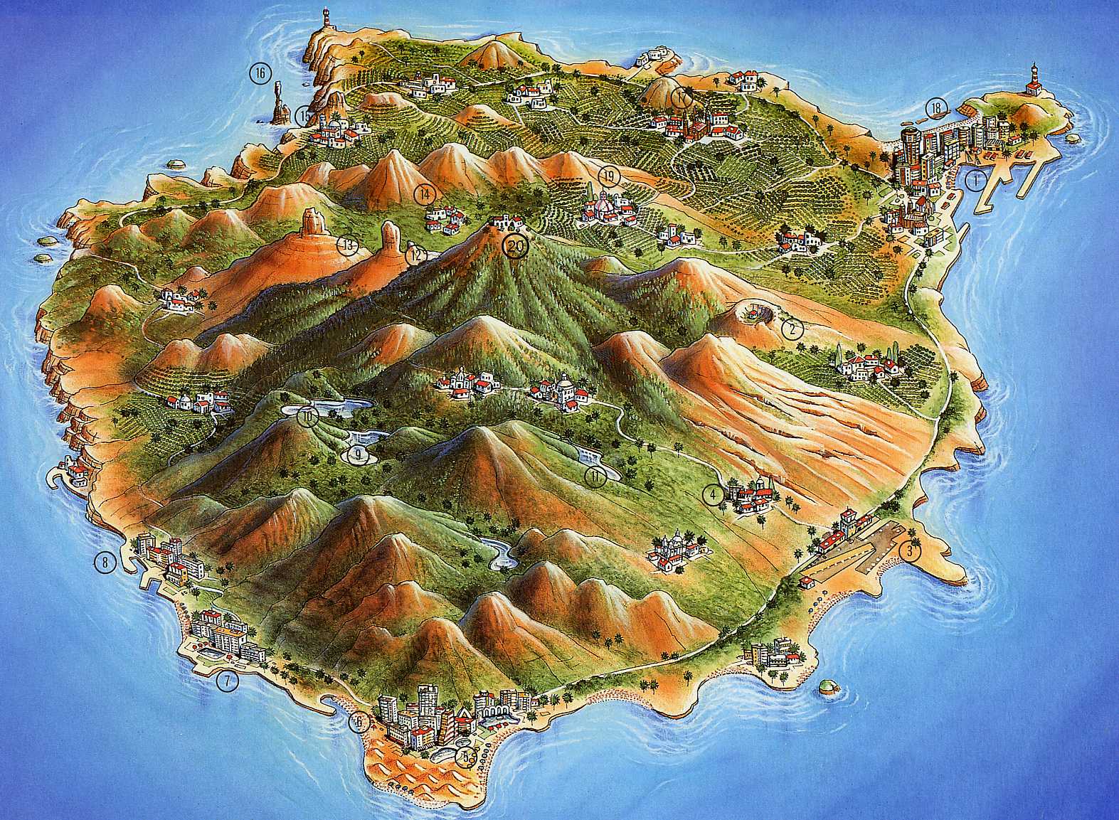 Wandern auf den Kanarischen Inseln, Gran Canaria, Teneriffa, Lanzarote, La Palma
