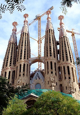 Großbaustelle Sagrada Familia