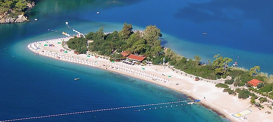 Kieselstrand ldeniz im Naturschutzgebiet