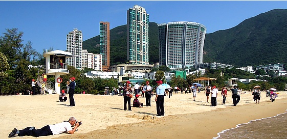 Hongkong: Traumstrand Repulse Bay