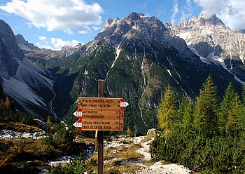 Blick vom Anderteralpenkar auf den Elferkogel und hinunter ins Fischleintal