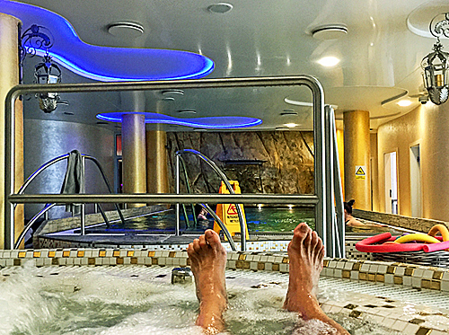 Wellness Schwimmbad Whirlpool Ambiente Hotel
