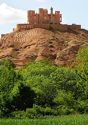 Kasbah Didis hoch ber dem Dades Tal