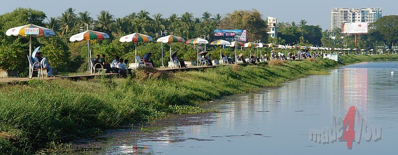 Naherholungsgebiet am Inya See in Yangon