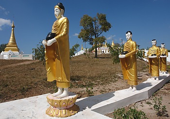 Auf der Fahrt von Kalaw nach Mandalay