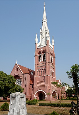 Viktorianischer Baustil in Yangon