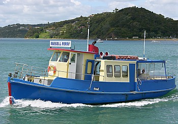 Schiffsverbindung Paihia - Russell