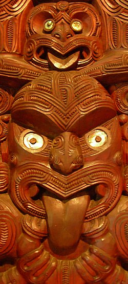Maori Schnitzkunst