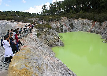 Green Lake im Wai-O-Tapu Thermal Park