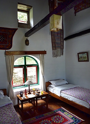 Bungalow der Gurung Lodge bei Majgaun