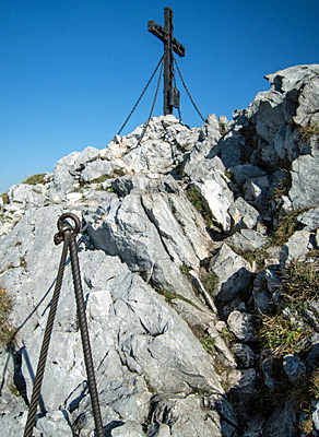 Schober Klettersteig zwischen Fuschlsee und Mondsee