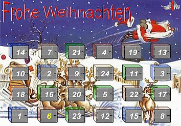 interaktiver Adventskalender