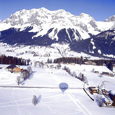 Ballonschatten in der Winterlandschaft (Dezember)