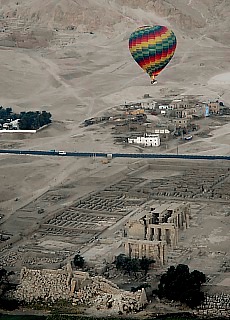 Ramesseum, der Totentempel von Ramses II (April)