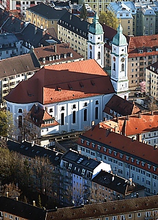San Fransiskus Kirche München Untergiesing (Januar)