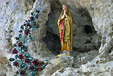Madonna auf dem Wallfahrtsweg zur Riederstein Kapelle