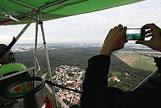 Bayer Luftschiff über Oberschleissheim