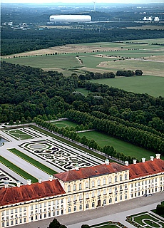 Schloss Schleissheim und Allianz Arena (Januar)