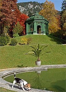 Schloss Linderhof Lustgarten