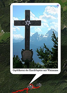 GPS-Track Wanderung Kneifelspitze (6,1 km)
