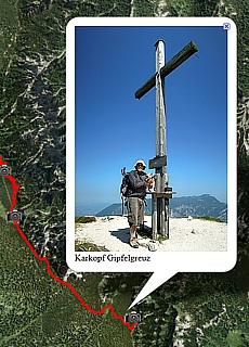 GPS-Track Prediktstuhl Schlegelmuldenalm Karkopf