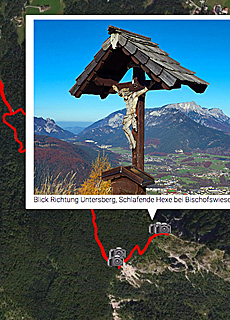 GPS Track Grünstein Wanderung
