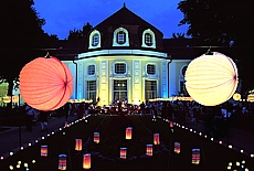 Lampionfest im Kurhaus in Bad Reichenhall (Juli)