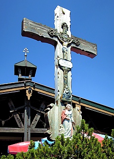Gipfelkreuz der Kneifelspitze