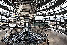Kuppel des Reichstages in Berlin