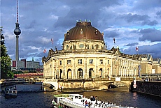 Bode Museum auf der Museumsinsel in Berlin Mitte
