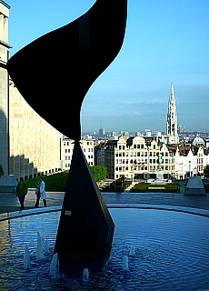 Brüsseler Rathaus vom Kunstberg