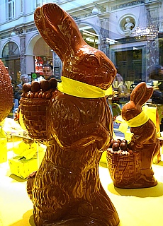 Schokolade von Neuhaus im Zentrum von Brüssel