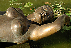 Sexy Bronzestatue