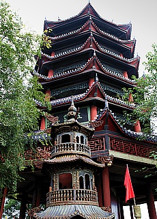 Geisterstadt Fengdu am Yangtze