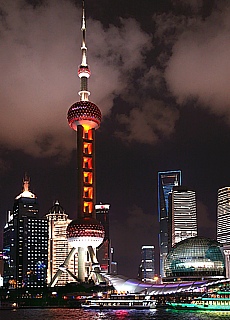 Skyline von Shanghai (Juni)