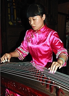 Teehausmusik in Yangshuo