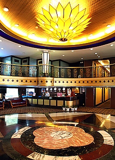 Lobby im Yangtze Kreuzfahrtschiff