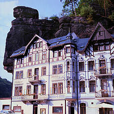 Hotel in Schmilka (Oktober)