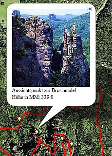 GPS-Track Wanderung Oberer Affensteinweg (8,6 km)