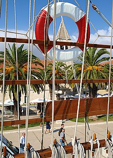 Hafenpromenade in Trogir
